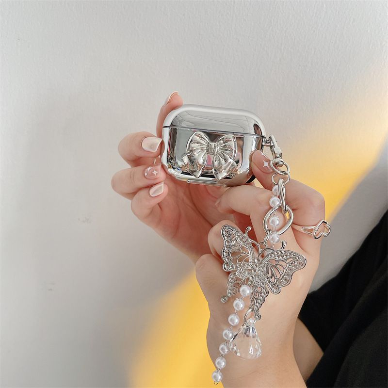 Butterfly Accent Bow AirPods / AirPods Pro Earphone Case Skin