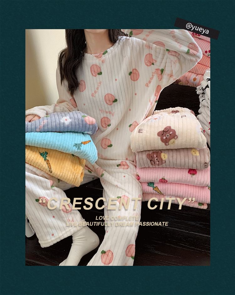 Print Pajama Set
