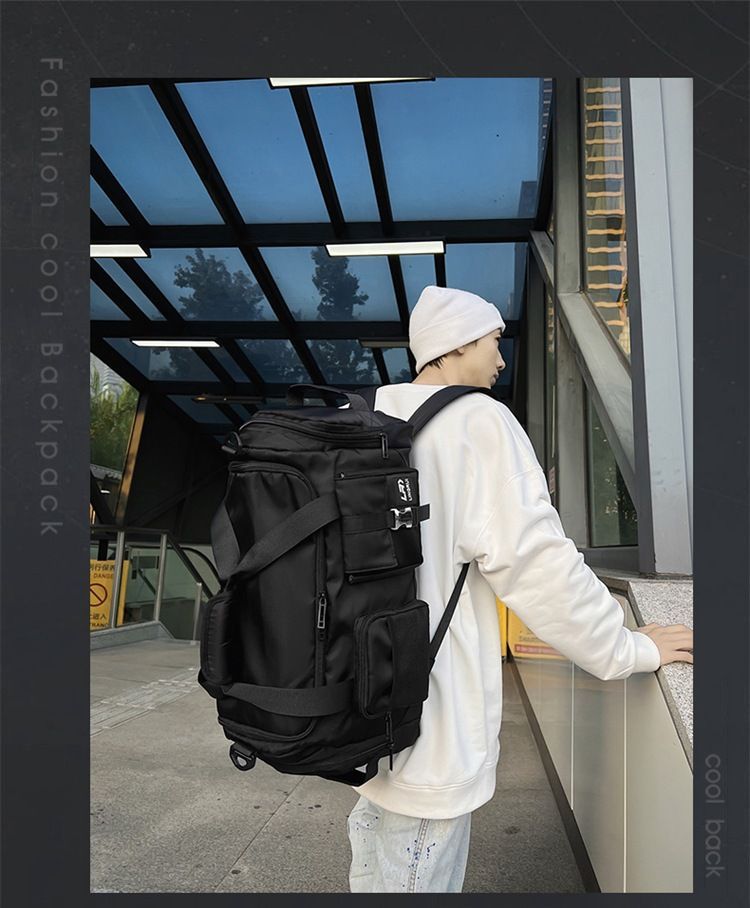 Carryall Nylon Two-Tone Bag