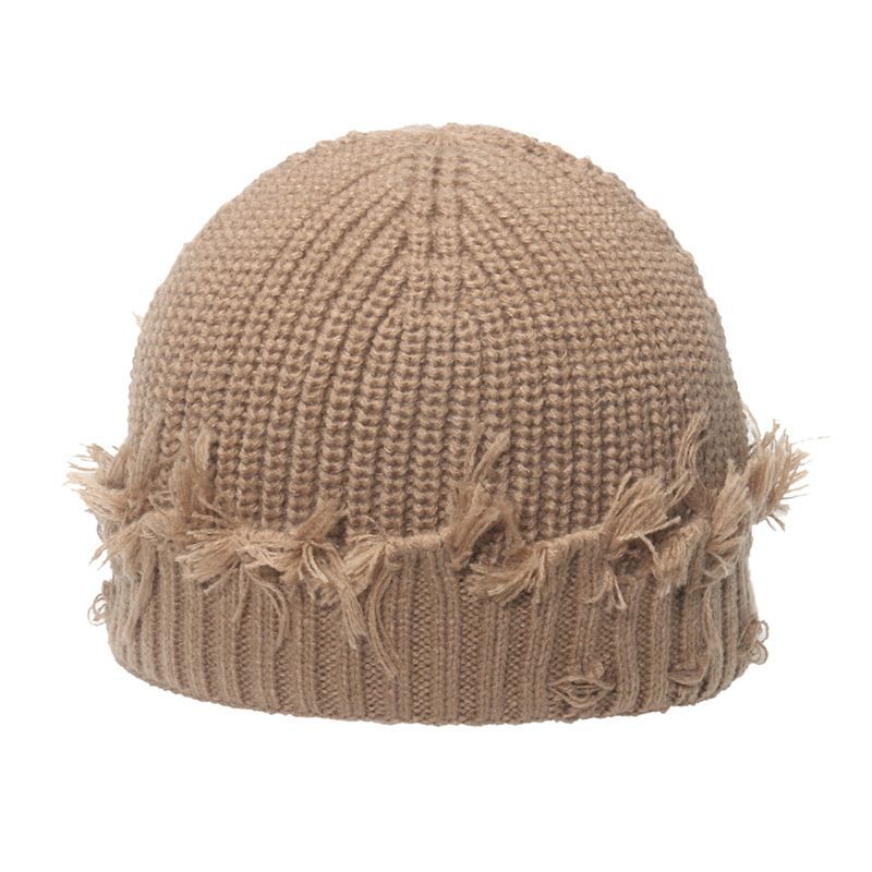 Distressed Knit Beanie