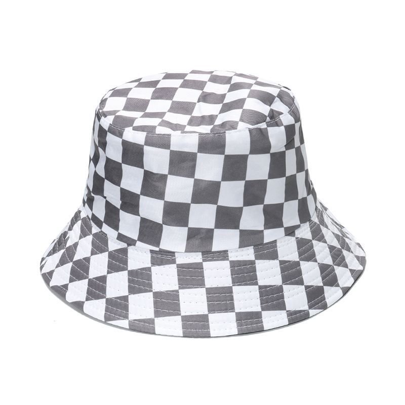Checker Bucket Hat