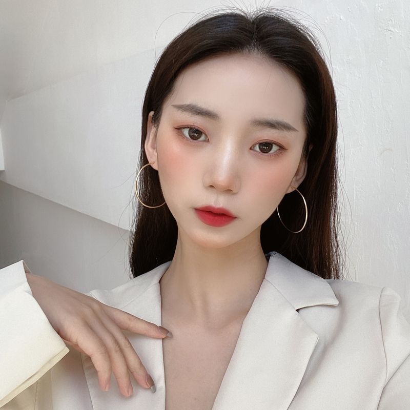 Earring Alloy Hoop