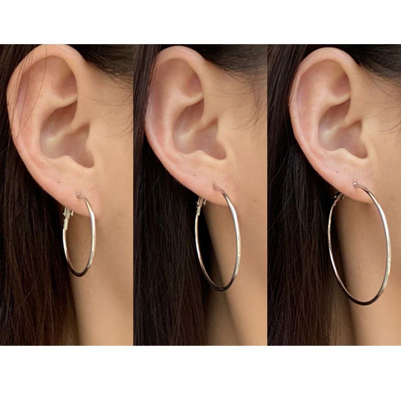 Earring Alloy Hoop