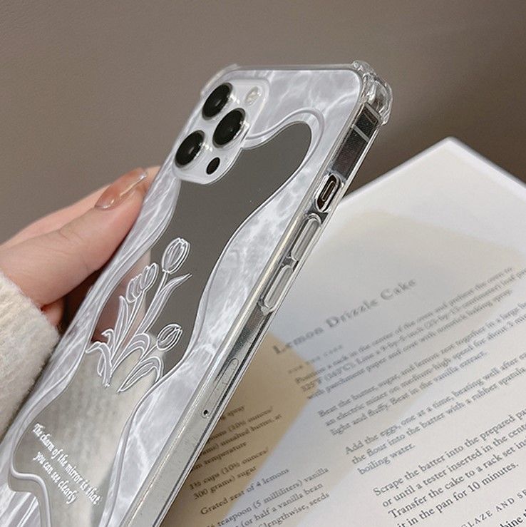 Flower Mirrored Phone Case
