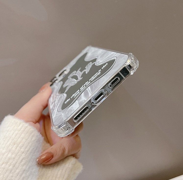 Flower Mirrored Phone Case