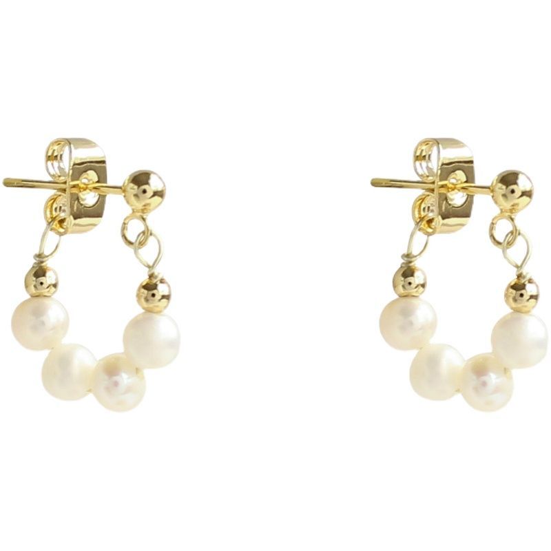 Clip-On Pearl Drop / Earring Faux
