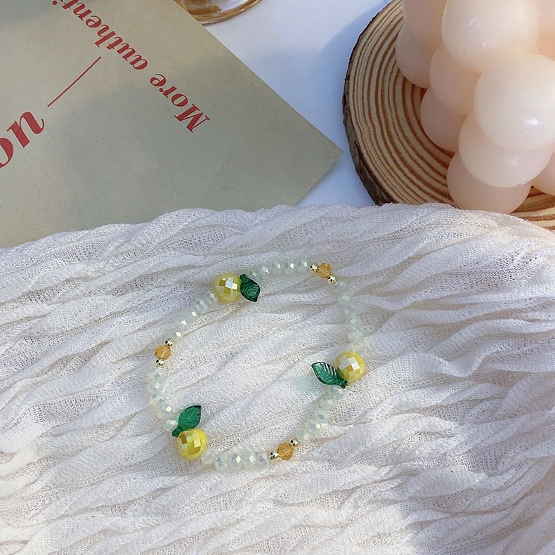 Fruit Bracelet Faux Crystal