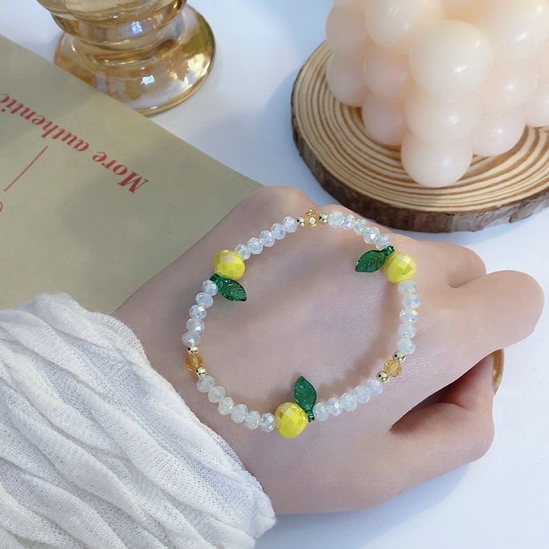 Fruit Bracelet Faux Crystal