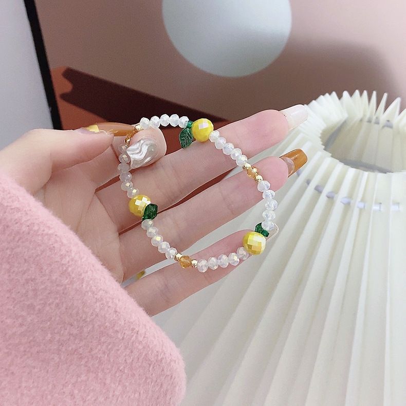 Fruit Bracelet Faux Crystal
