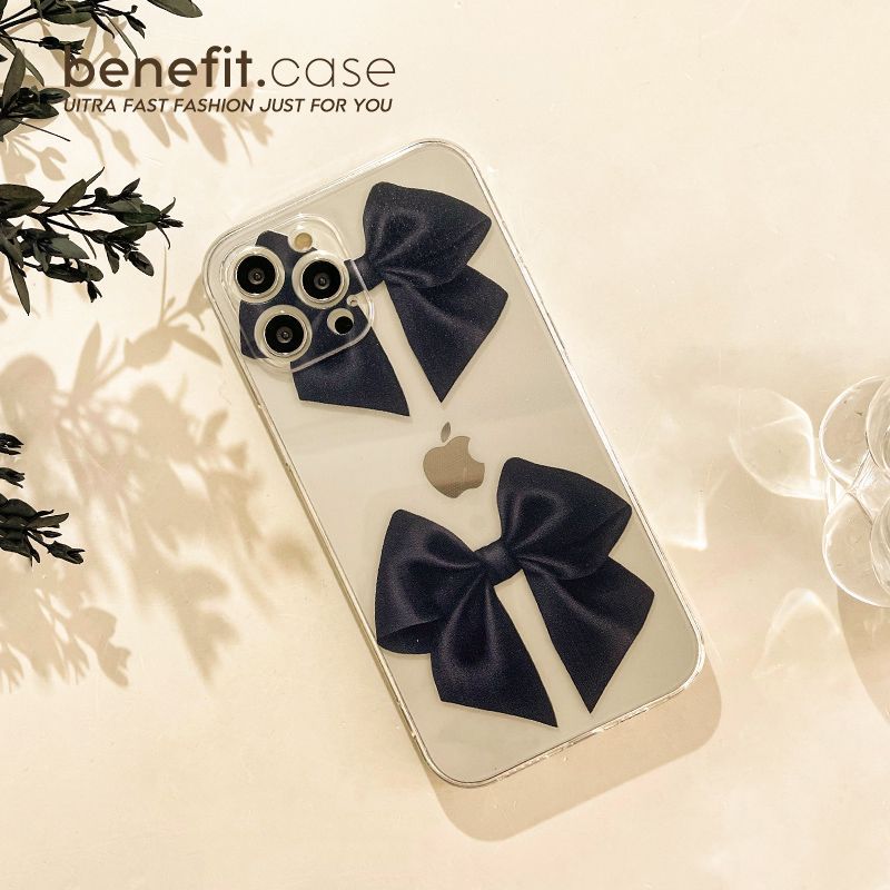 Phone Bow Transparent Case