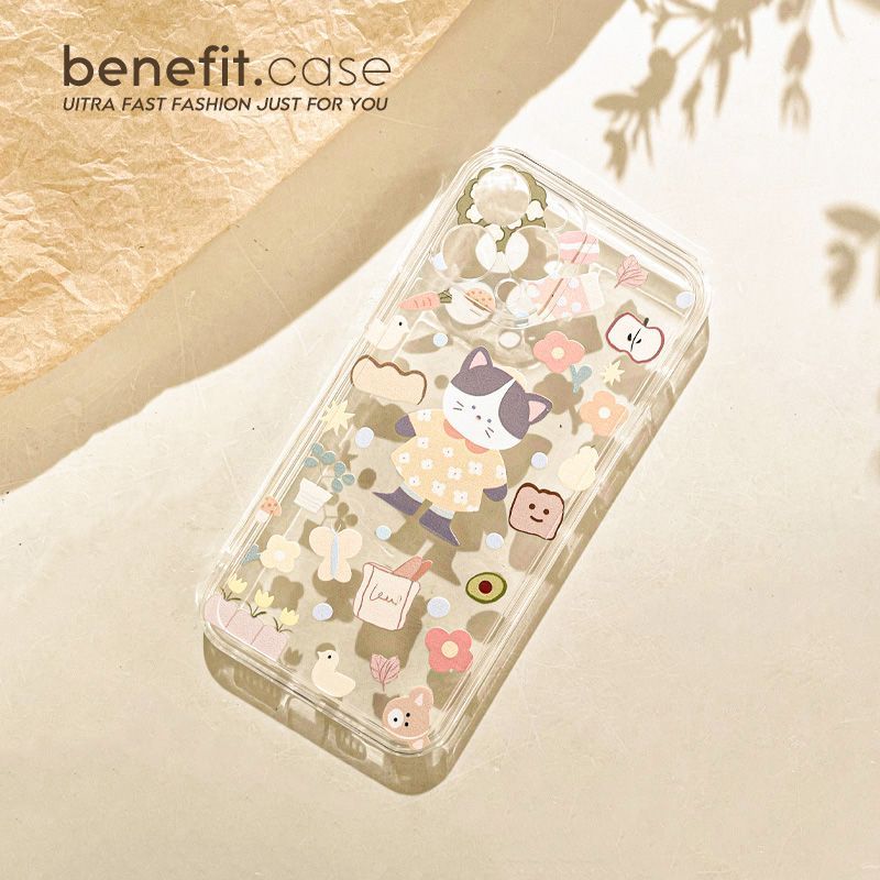 Phone Case Transparent Animal