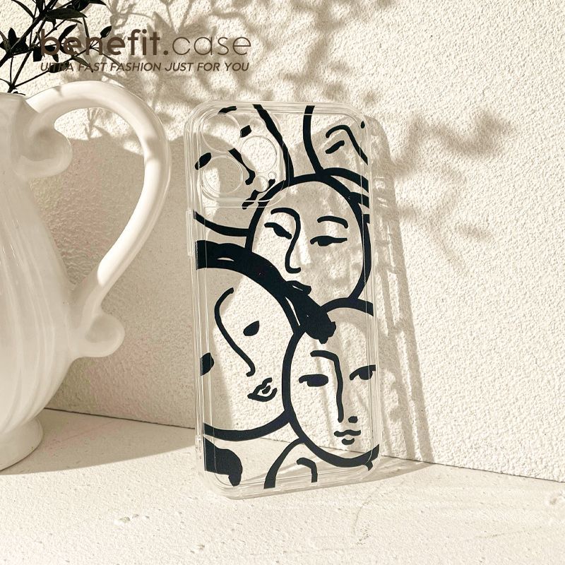 Case Transparent Print Phone