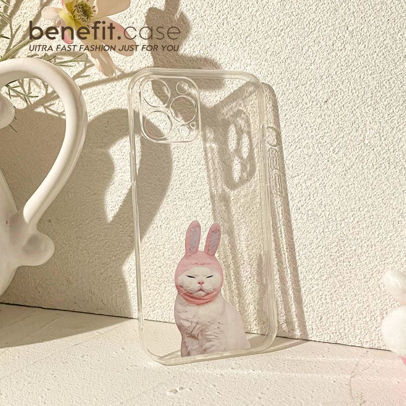 Cat Transparent Case Phone