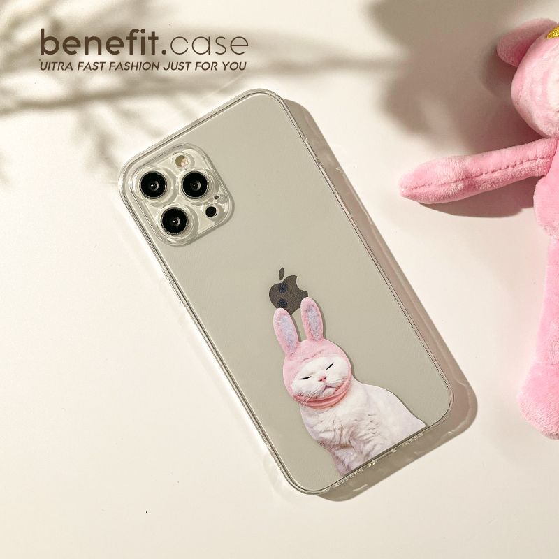 Cat Transparent Case Phone