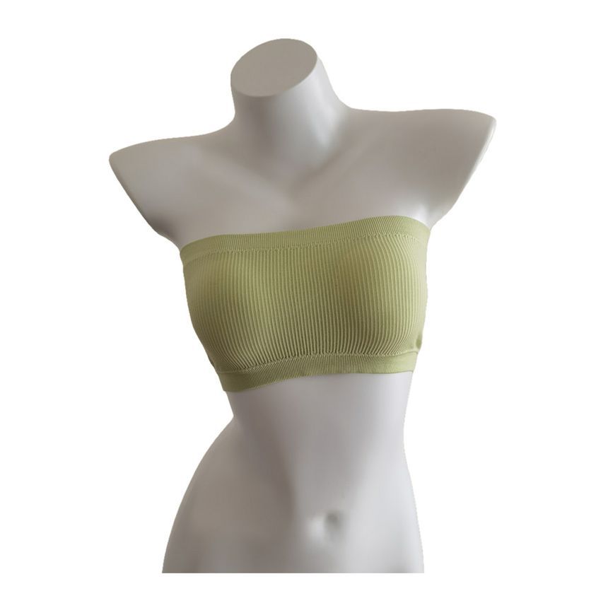 Plain Tube Top Cropped