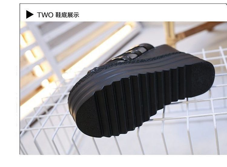 Slide Platform Wedge Sandals