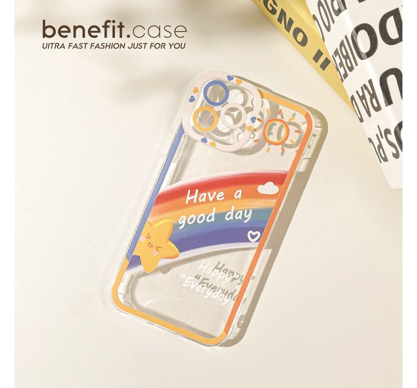 Rainbow Case Phone Transparent