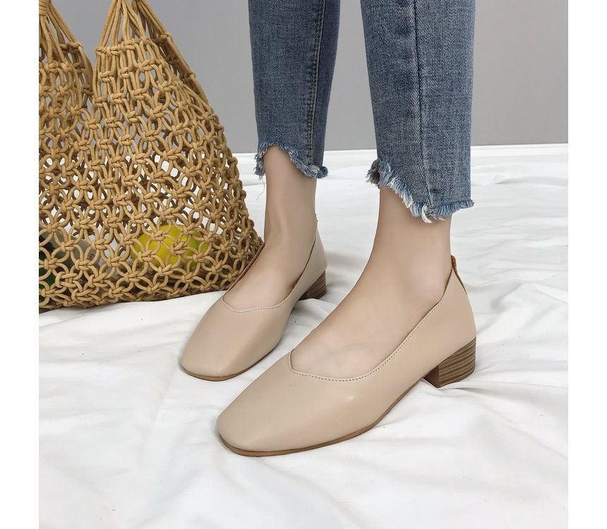 Chunky-Heel Pumps