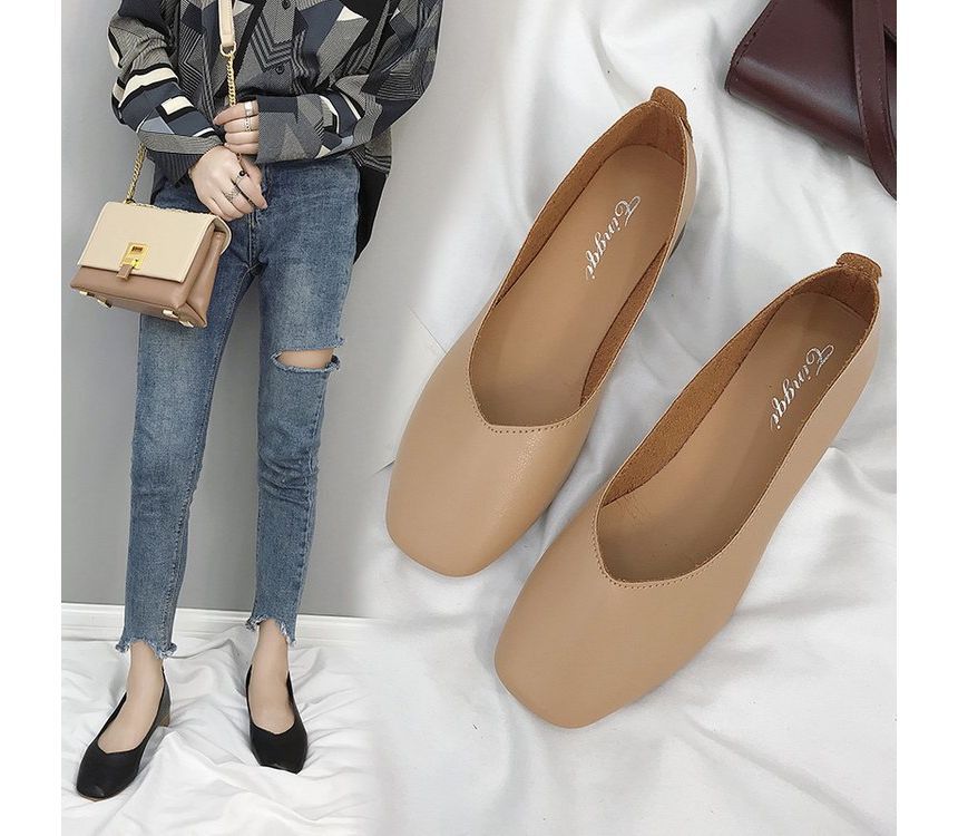 Chunky-Heel Pumps