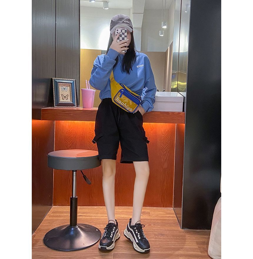 Sneakers Athletic Two-Tone Platform