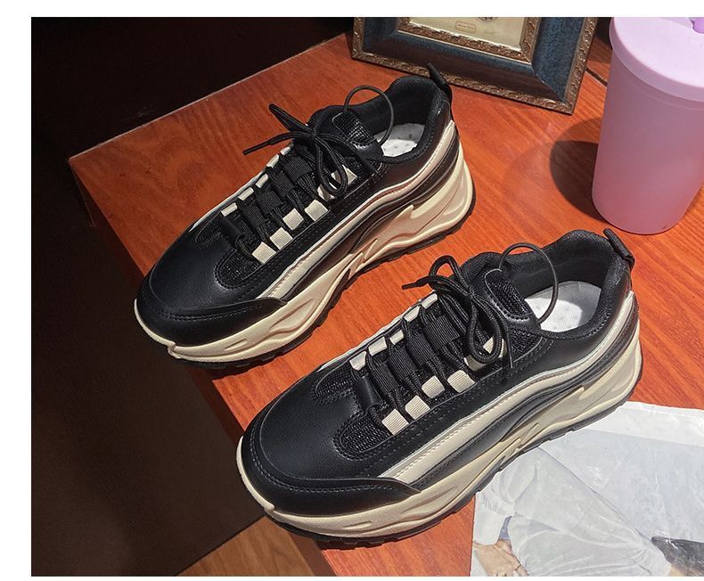 Sneakers Athletic Two-Tone Platform