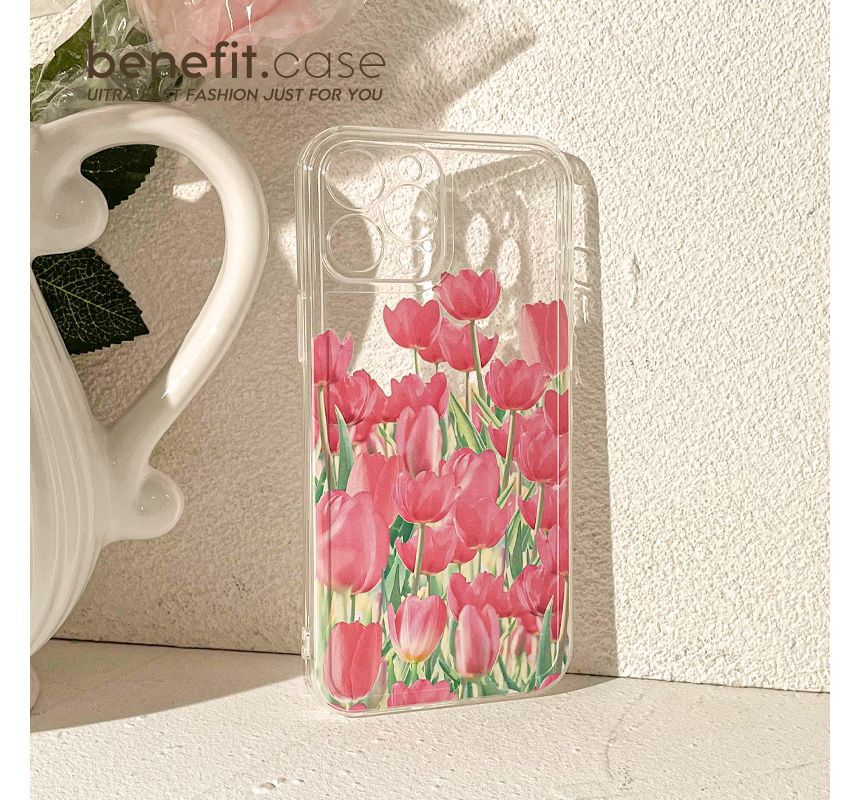 Case Tulip Phone Transparent
