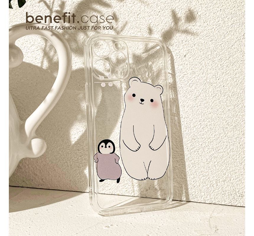 Phone Transparent Animal Case