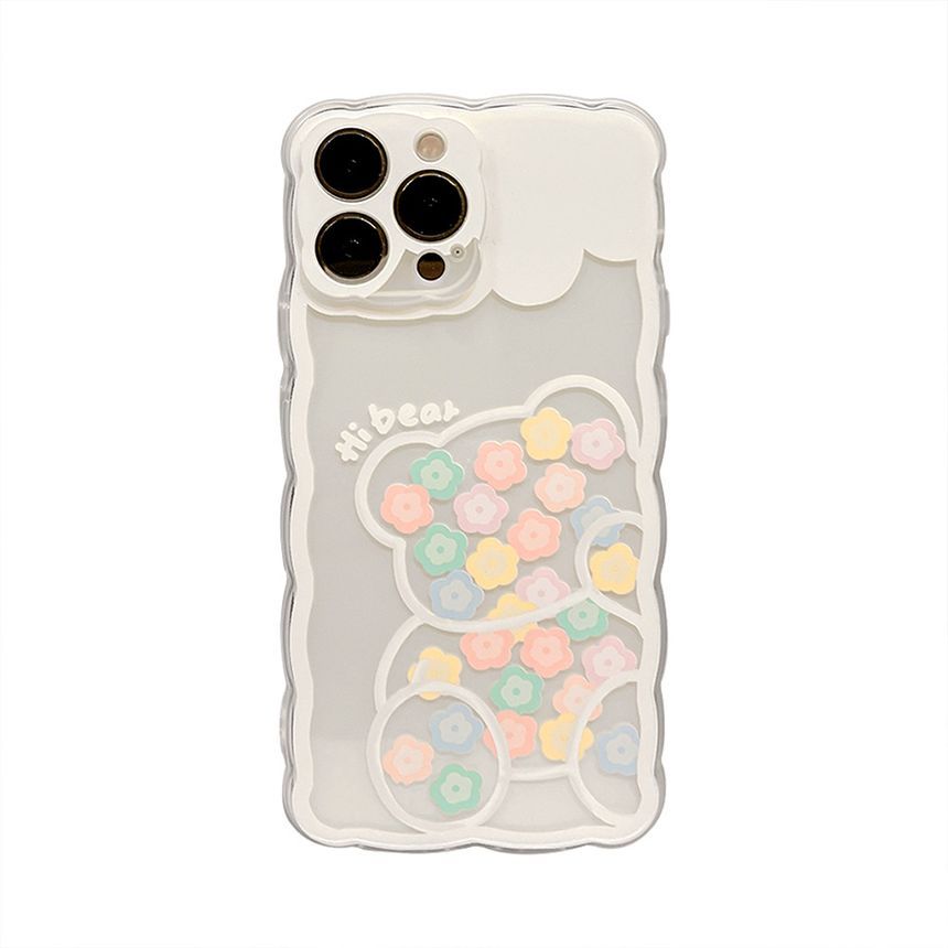 Bear Flower Phone Case