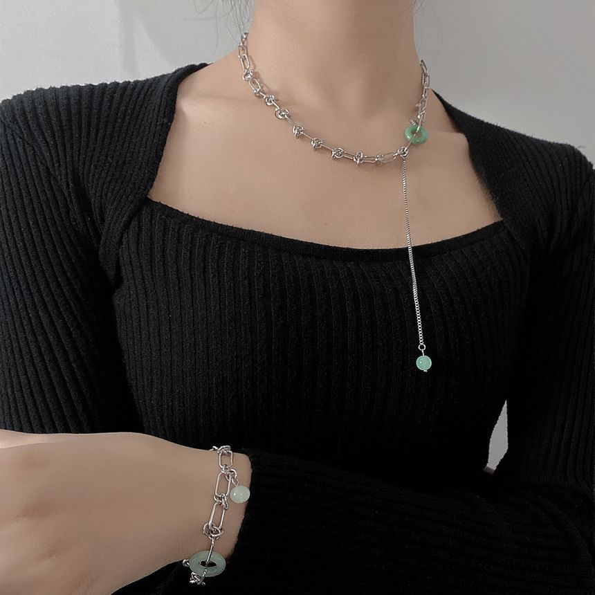 / Bracelet Chain Necklace