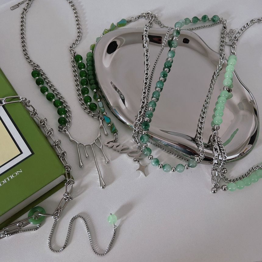 Beaded Necklace Chain