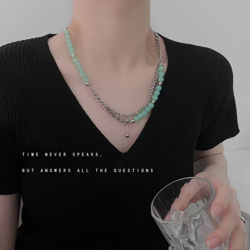 Beaded Necklace Chain