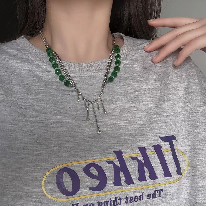 Beaded Necklace Chain