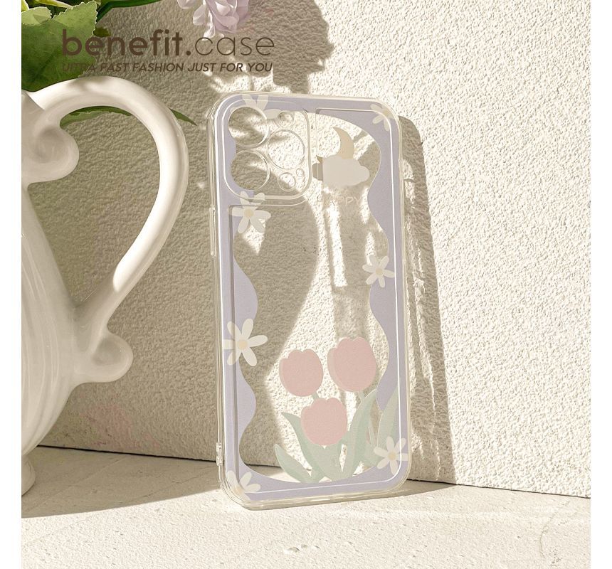 Flower Transparent Phone Case