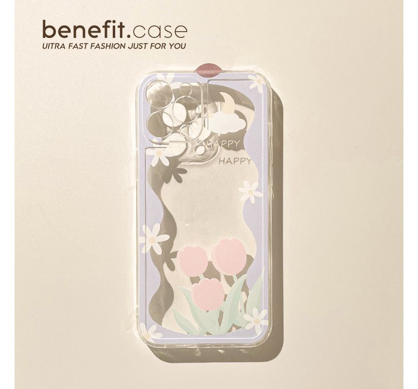 Flower Transparent Phone Case