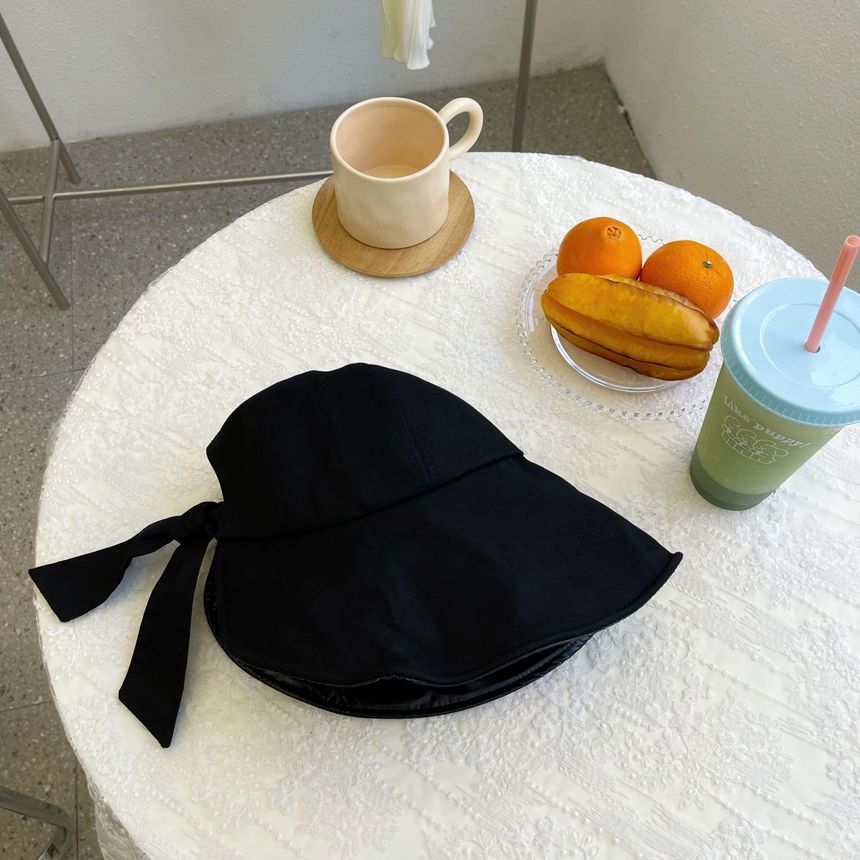 Bow Sun Hat Plain