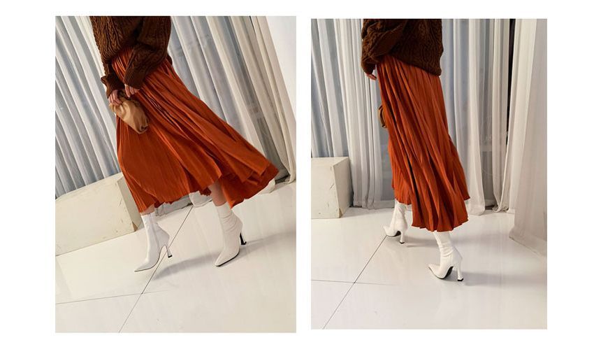 Pointed Short Stiletto Boots