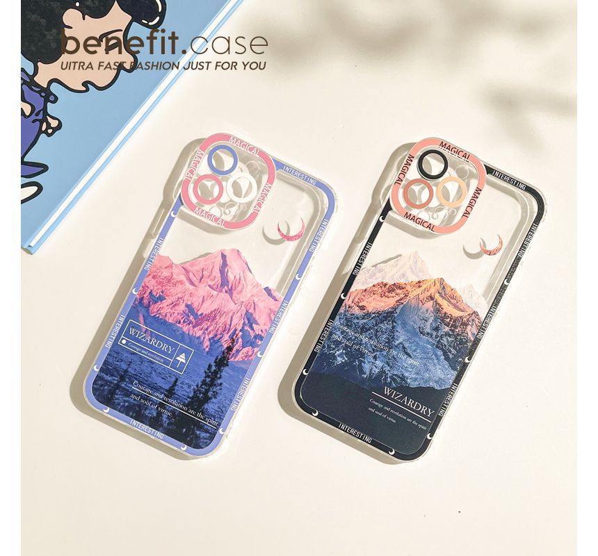 Mountain Transparent Phone Case