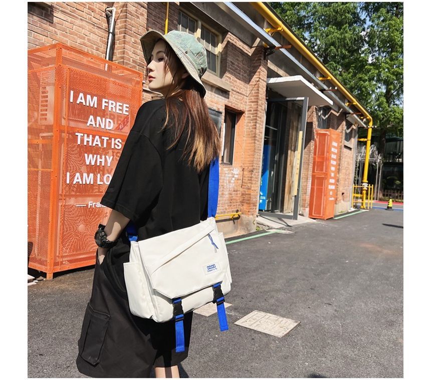 Bag Nylon Buckled Crossbody