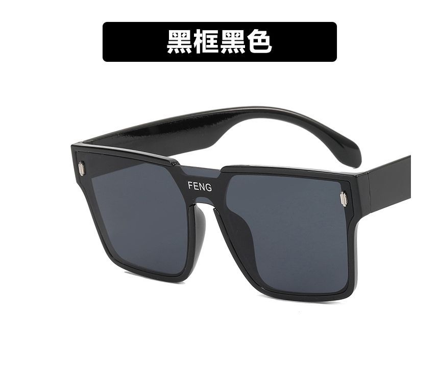 Retro Lettering Sunglasses