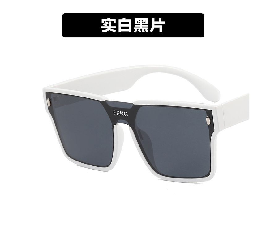 Retro Lettering Sunglasses