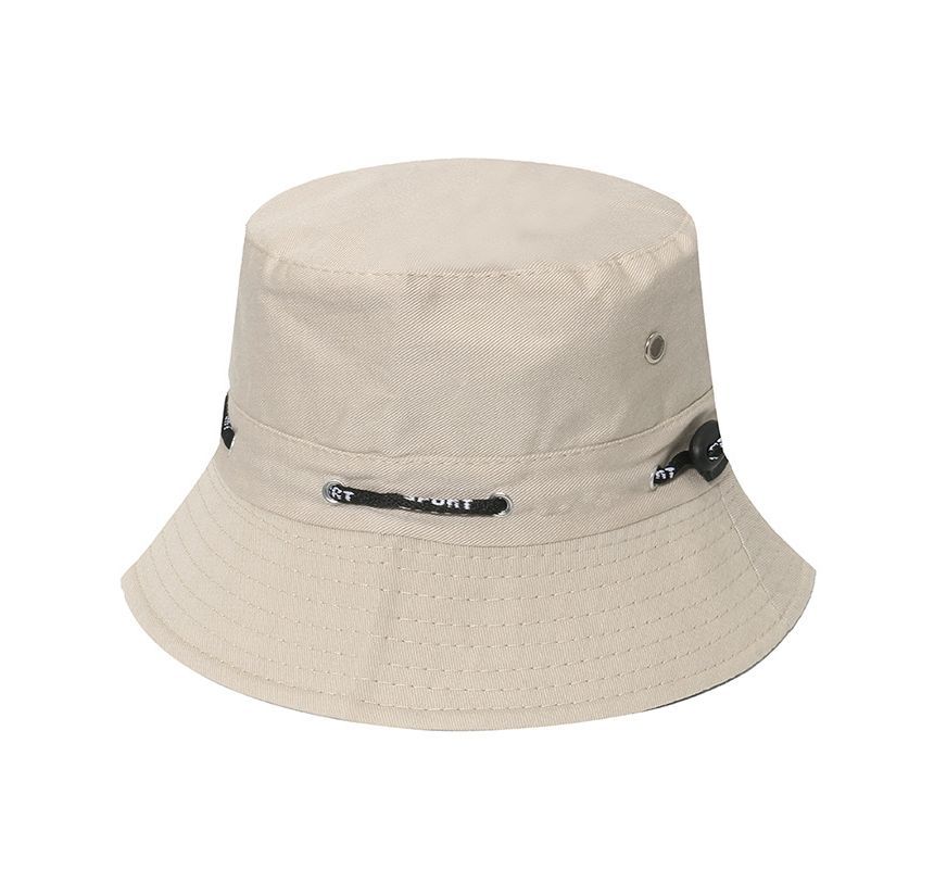 Camouflage Hat Print Plain Bucket /