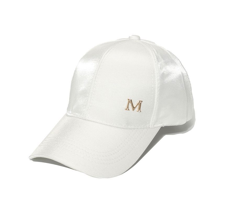 Baseball Cap Satin Lettering