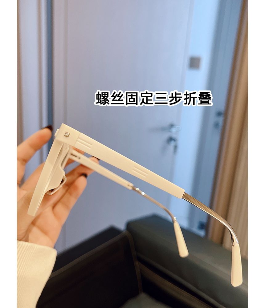 Round Sunglasses Foldable