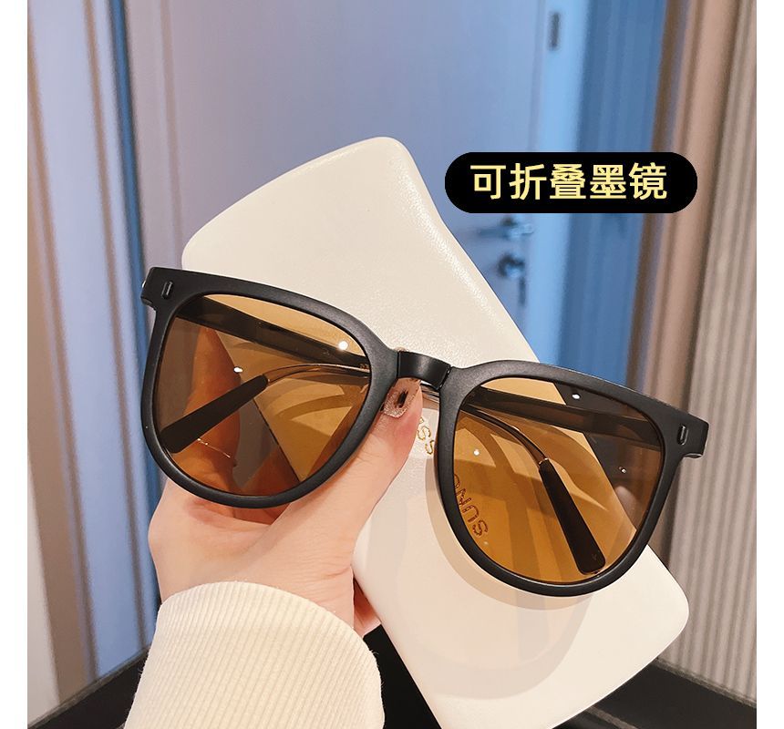 Round Sunglasses Foldable