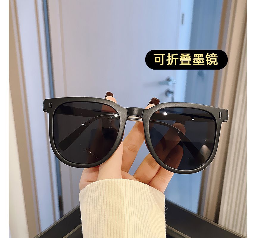 Round Sunglasses Foldable