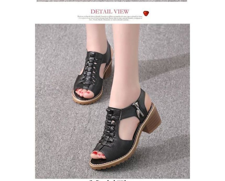 Block-Heel Sandals