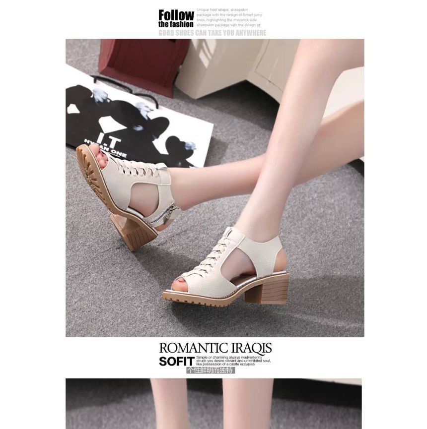 Block-Heel Sandals