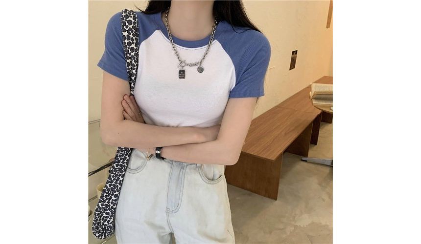 T-Shirt Raglan Short-Sleeve