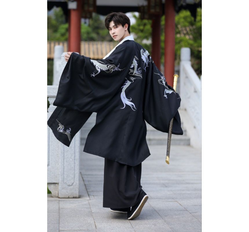 Embroidered Hanfu Costume / Robe / Set