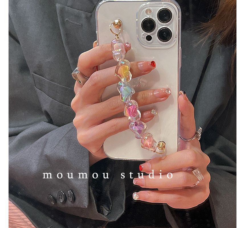 Phone Chain Transparent Case